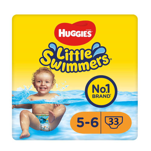 Huggies Little Swimmers® zwemluiers - maat 5/6 - (12 tot 18 kg) - 33 stuks