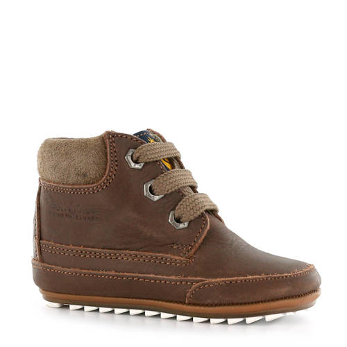 Shoesme BP7W034-D leren babyschoenen Bruin Jongens Leer Effen