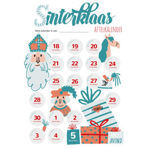 De Sinterklaas aftelkalender