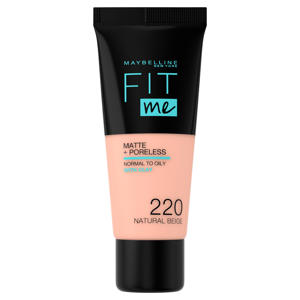 Matte + Poreless liquid foundation - 220 Natural Beige