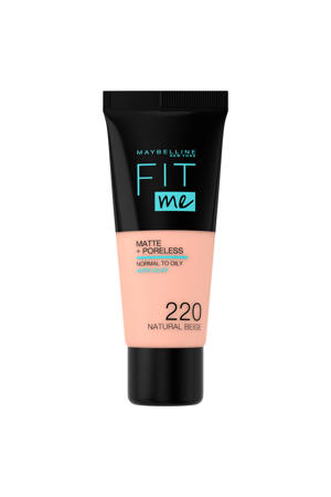 Matte + Poreless liquid foundation - 220 Natural Beige
