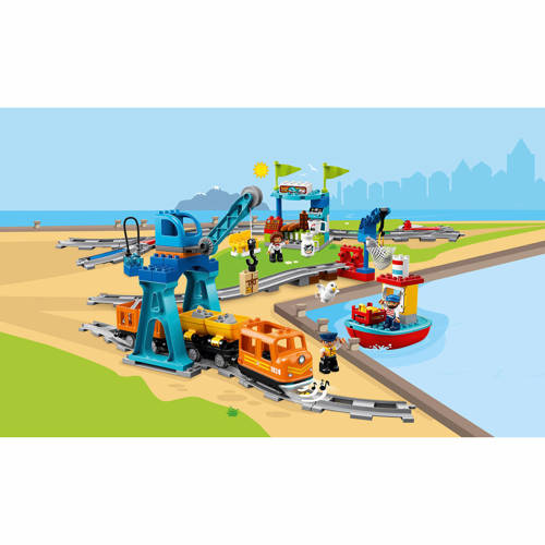 Lego Duplo Goederen trein 10875 Bouwset | Bouwset van
