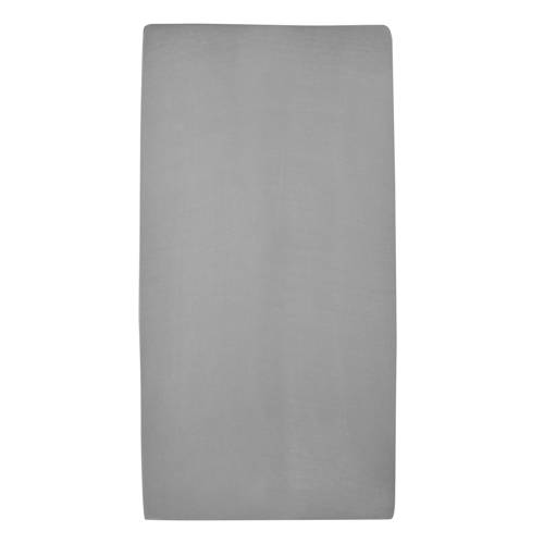 Meyco jersey baby hoeslaken ledikant 60x120 cm Grijs