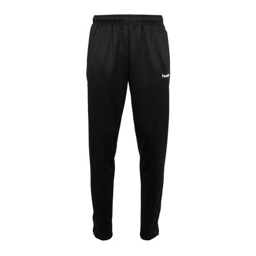 hummel Junior trainingsbroek Valencia Sportbroek Zwart Jongens/Meisjes Polyester - maat 140 afbeelding