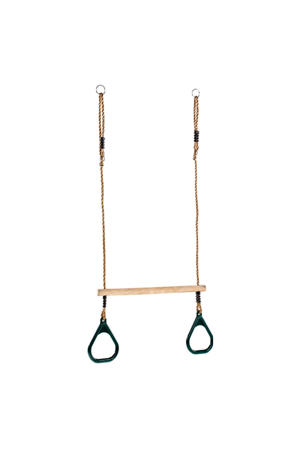 hout Trapeze met ringen