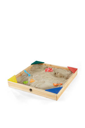 Junior Houten zandbak 90x90x12cm