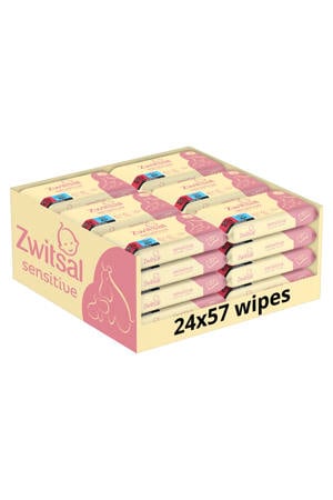 Sensitive billendoekjes - 24 x 57 stuks