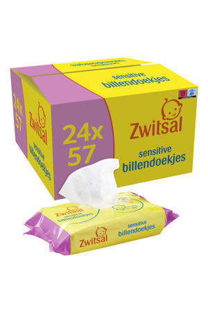 Sensitive billendoekjes - 24 x 57 stuks