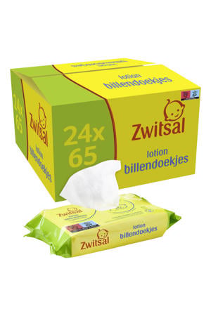 Lotion billendoekjes - 24 x 65 stuks