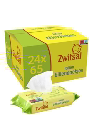 Lotion billendoekjes - 24 x 65 stuks