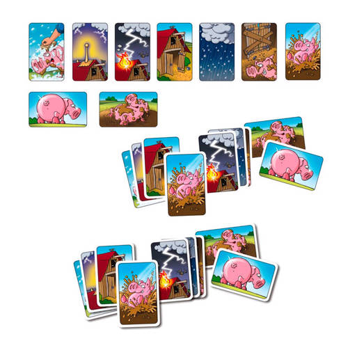 White Goblin Games Moddervarkens Kaartspel | Kaartspel van White Goblin Games