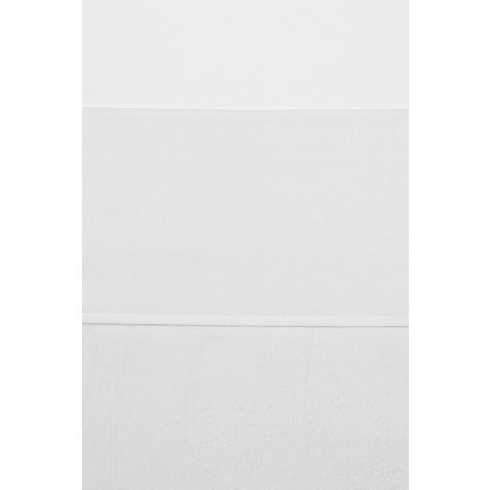Meyco Uni wieglaken 75x100 cm wit