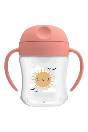 drinkbeker zachte tuit 180 ml roze