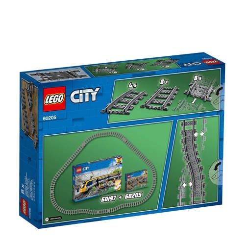 LEGO City Trein rails 60205 Bouwset | Bouwset van LEGO