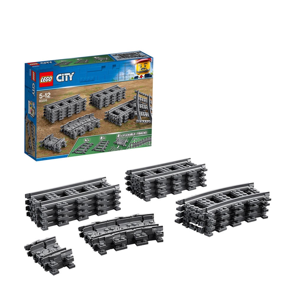 LEGO City Trein rails 60205