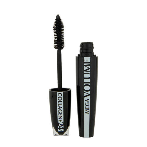 L'Oréal Paris Mega Volume Collagene 24H mascara Extra Black Zwart