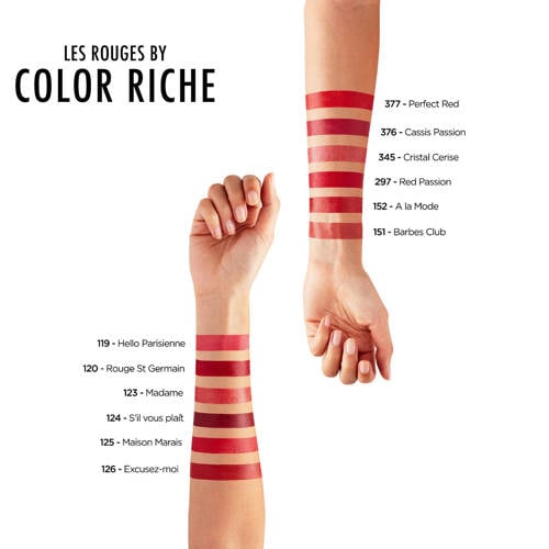 L'Oréal Paris Color Riche lippenstift 297 Red Passion Rood