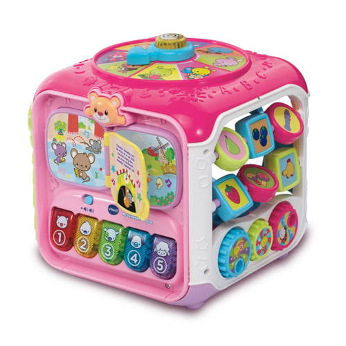 VTech Baby Activiteitenkubus roze Speeltje | Speeltje van VTech afbeelding