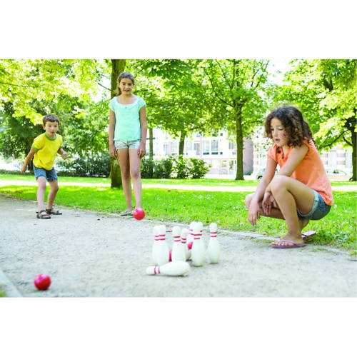 BS Toys Bowlen Rood & Wit Buitenspeelgoed | Buitenspeelgoed van