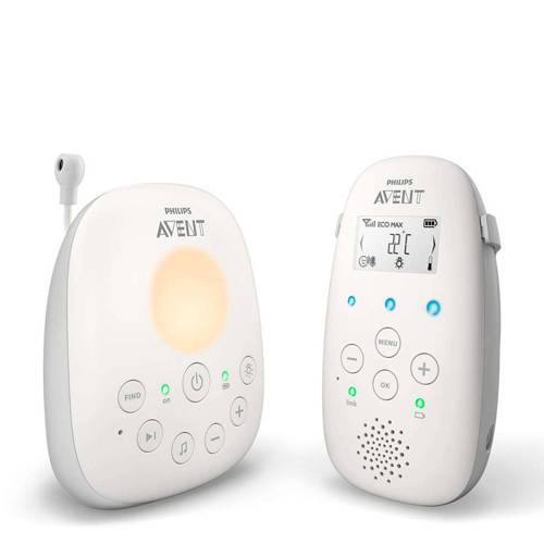 Philips AVENT SCD713/26 DECT Audio-Babyfoon - SCD713/26 Wit