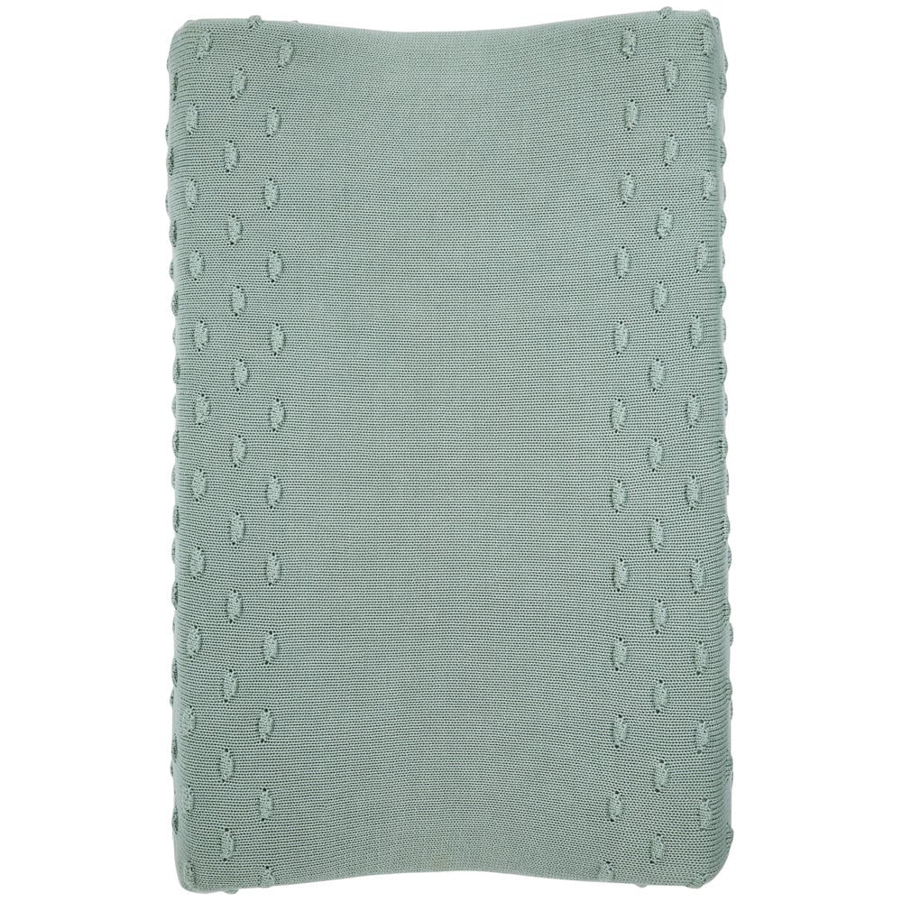 Meyco Silverline Knots aankleedkussenhoes 70x45 cm groen