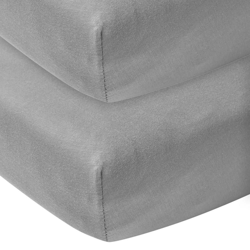 Meyco katoenen hoeslaken wieg 40x80/90 cm (set van 2)