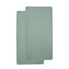 Meyco katoenen hoeslaken ledikant 60x120 cm (set van 2)