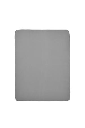 hoeslaken boxmatras 75x95 cm grijs