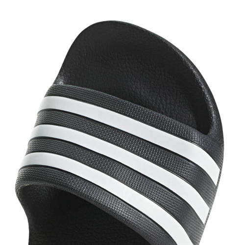 adidas Sportswear Adilette Aqua badslippers zwart Jongens/Meisjes Rubber