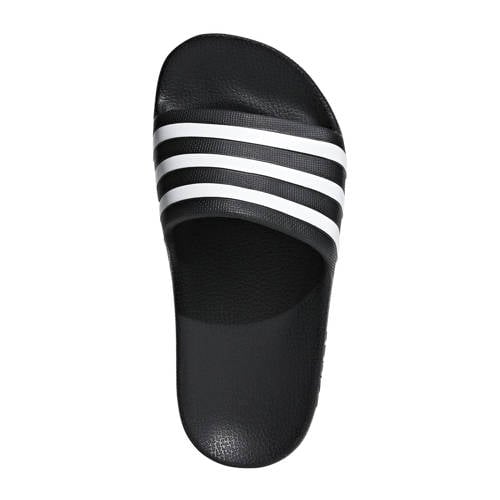adidas Sportswear Adilette Aqua badslippers zwart Jongens/Meisjes Rubber - maat 36 afbeelding