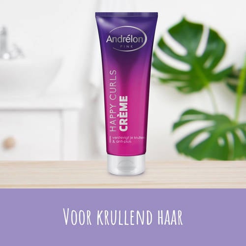 Andrélon Pink Happy Curls crème 6 x 125 ml Haarmasker