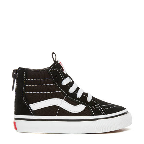 VANS SK8-Hi SK8-Hi Zip sneakers zwart Jongens/Meisjes Textiel Effen - maat 24 afbeelding
