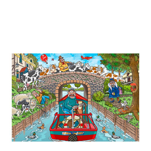 Wasgij Original 33 Calm on the Canal legpuzzel 1000 stukjes