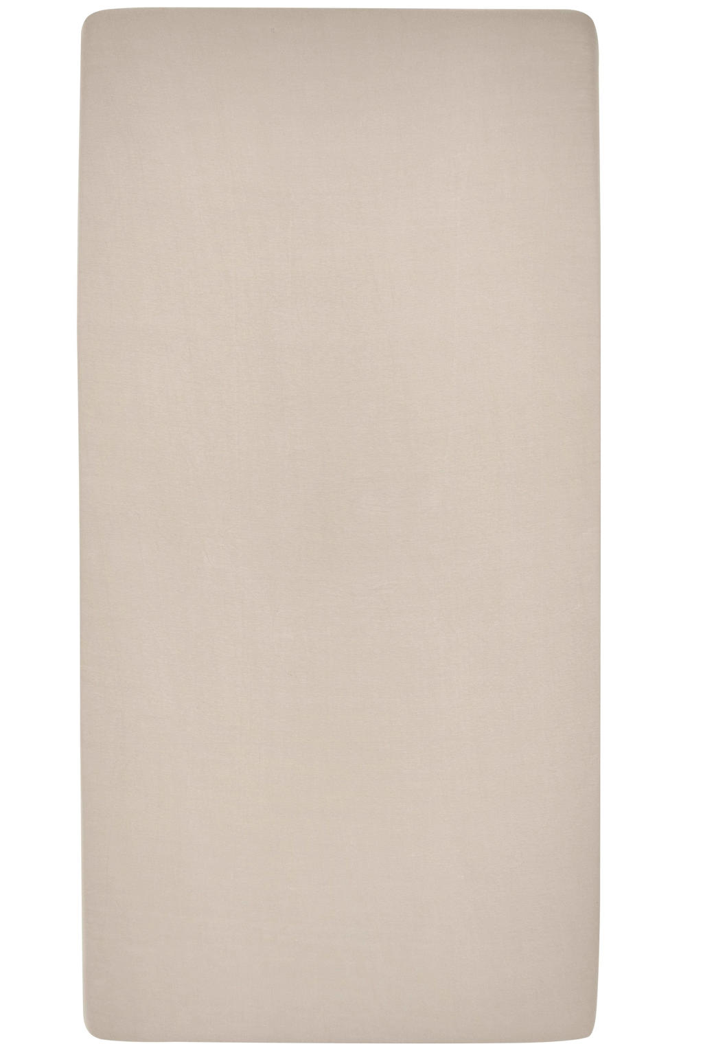 Meyco katoenen wieg hoeslaken 40x80/90 cm sand