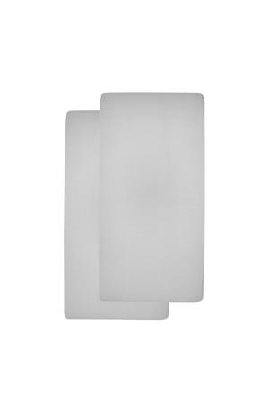 katoenen jersey hoeslaken wieg 40x80/90 cm (set van 2)