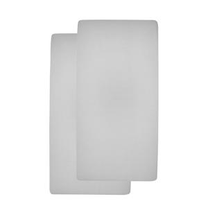 katoenen jersey hoeslaken ledikant 60x120 cm (set van 2)