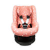 Briljant Baby autostoelhoes 1+ rugsteun spots grey pink met interlock