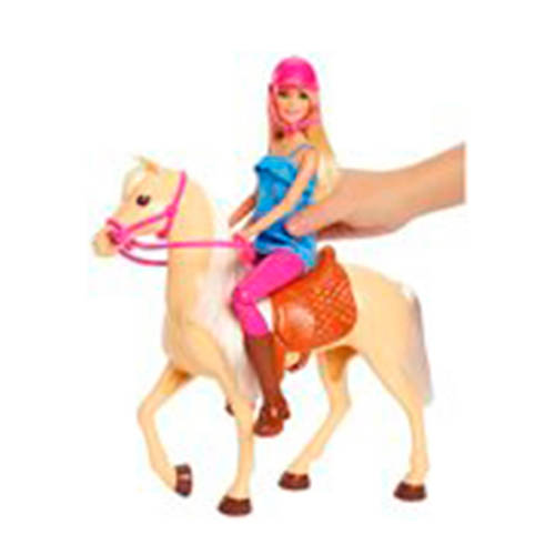 Barbie met paard Modepop | Modepop van | Speelgoed > Poppen > Modepoppen