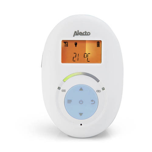 Alecto Full DECT babyfoon DBX-112 Wit | Babyfoon van