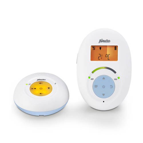 Alecto Full DECT babyfoon DBX-112 Wit | Babyfoon van
