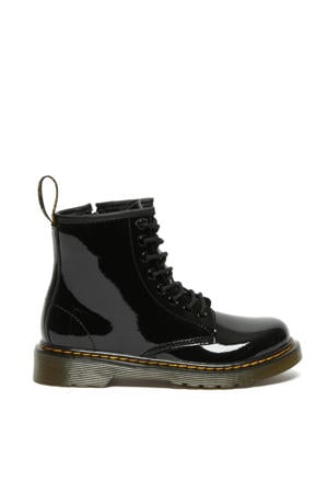 1460 Patent Kleuter/Tiener leren veterboots zwart