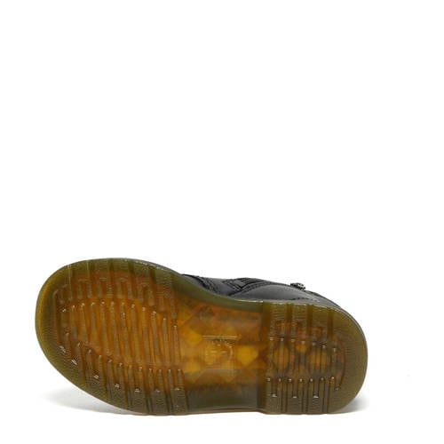 Dr. Martens 1460 T Peuter leren veterboots zwart Meisjes Leer Effen