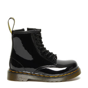 1460 Patent Peuter leren veterboots zwart