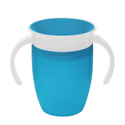 Munchkin Miracle Trainer 360° drinkbeker blauw (207 ml)