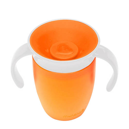 Munchkin Miracle Trainer 360° drinkbeker oranje (207 ml)