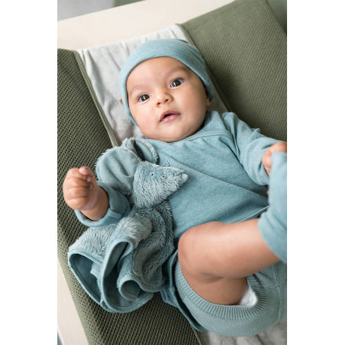 Baby's Only Melange mutsje mt. 2 stonegreen Groen Jongens Meisjes Katoen