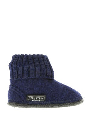 kids pantoffels donkerblauw