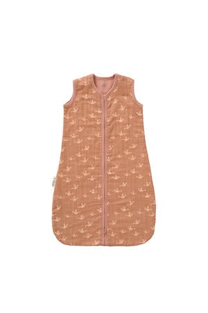 baby slaapzak muslin 2-laags vogel