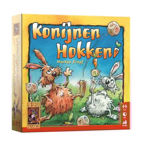 999 Games Konijnen Hokken Dobbelspel | Dobbelspel van 999 Games