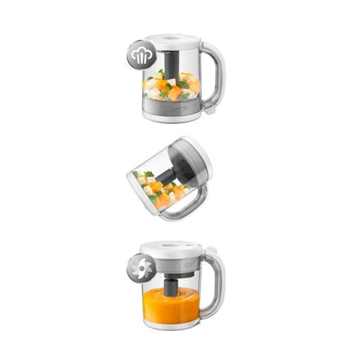 Philips Avent 4-in-1 Babyvoedingmaker SCF883 01 Blender stomer Wit